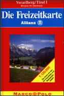 VORARLBERG / TIROL I - Auto karta ( Bregenz bis Innsbruck )-0