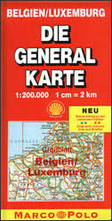 BELGIEN, LUXEMBURG - Die general karte-0 BELGIEN, LUXEMBURG - Die general karte-0