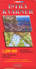 ISTRA / KVARNER - autokarta (1:200 000)-0