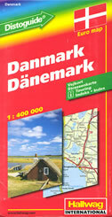 DANMARK / DANEMARK - road map / strassenkarte-0