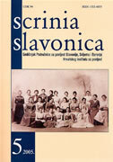 SCRINIA SLAVONICA svezak 5 - Godišnjak Podružnice za povijest Slavonije, Srijema i Baranje Hrvatskog instituta za povijest-0 SCRINIA SLAVONICA svezak 5 - Godišnjak Podružnice za povijest Slavonije, Srijema i Baranje Hrvatskog instituta za povijest-0