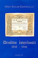 DRUŠTVO ČOVJEČNOSTI 1846-1946-0 DRUŠTVO ČOVJEČNOSTI 1846-1946-0