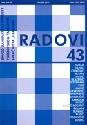 RADOVI ZAVODA ZA HRVATSKU POVIJEST FFZG-A 43-0 RADOVI ZAVODA ZA HRVATSKU POVIJEST FFZG-A 43-0
