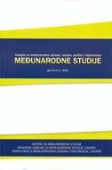 MEĐUNARODNE STUDIJE - Časopis za međunarodne odnose, vanjsku politiku i dipomaciju 2/2011-0 MEĐUNARODNE STUDIJE - Časopis za međunarodne odnose, vanjsku politiku i dipomaciju 2/2011-0