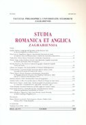 STUDIA ROMANICA ET ANGLICA ZAGRABIENSIA-0 STUDIA ROMANICA ET ANGLICA ZAGRABIENSIA-0
