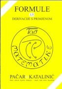 FORMULE - DERIVACIJE S PRIMJENOM-0 FORMULE - DERIVACIJE S PRIMJENOM-0