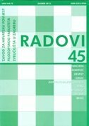 RADOVI ZAVODA ZA HRVATSKU POVIJEST FFZG-a 45-0 RADOVI ZAVODA ZA HRVATSKU POVIJEST FFZG-a 45-0