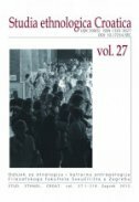 STUDIA ETHNOLOGICA CROATICA VOL. 27-0 STUDIA ETHNOLOGICA CROATICA VOL. 27-0