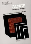 GOVOR - Časopis za fonetiku 32(2) 2015-0 GOVOR - Časopis za fonetiku 32(2) 2015-0