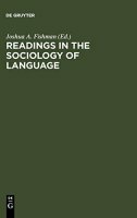 Readings in the Sociology of Language (USED)-0
