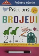 PIŠI I BRIŠI - BROJEVI, Početno učenje-0 PIŠI I BRIŠI - BROJEVI, Početno učenje-0