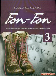 FON - FON 3 - radna bilježnica iz hrvatskoga jezika za treći razred gimnazije-0