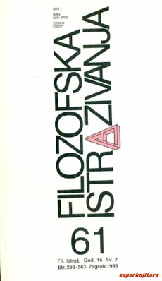 FILOZOFSKA ISTRAŽIVANJA 61  (2/1996)-0