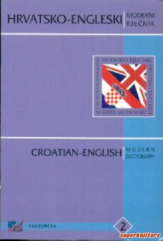 HRVATSKO - ENGLESKI MODERNI RJEČNIK-0