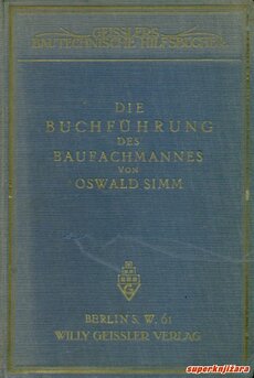 DIE BUCHFUHRUNG DES BAUFACHMANNES (njem.)-0