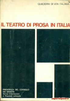 IL TEATRO DI PROSA IN ITALIA (tal.)-0
