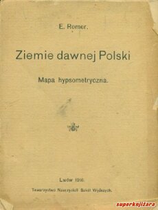 ZIEMIE DAWNEJ POLSKI - MAPA HYPSOMETRYCZNA (polj.)-0