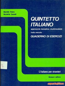 QUINTETTO ITALIANO - approccio tematico multimediale, livello avanzato, quaderno di esercizi (tal.)-0