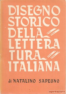 DISEGNO STORICO DELLA LETTERATURA ITALIANA (tal.)-0