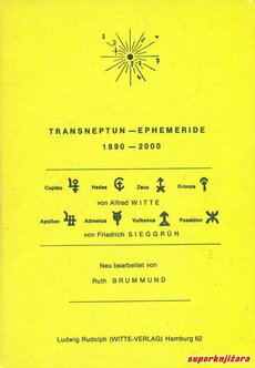 TRANSNEPTUN-EPHEMERIDE 1890 - 2000 (njem.)-0