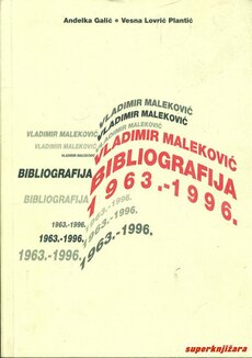 VLADIMIR MALEKOVIĆ - BIBLIOGRAFIJA 1963. - 1996.-0