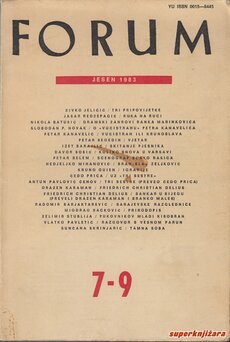 FORUM 7-9 - jesen 1983 - ČEHOV: TRI SESTRE-0