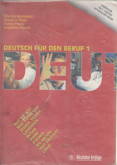 DEUTSCH FUR DEN BERUF 1 - udžbenik za 1. razred strukovnih škola - 6. godina učenja-0