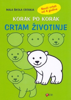 KORAK PO KORAK - CRTAM ŽIVOTINJE-0 KORAK PO KORAK - CRTAM ŽIVOTINJE-0