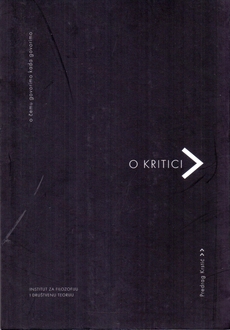 O ČEMU GOVORIMO KAD GOVORIMO O... KRITICI-0 O ČEMU GOVORIMO KAD GOVORIMO O... KRITICI-0