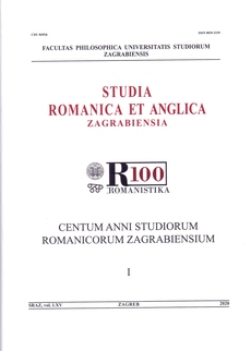 STUDIA ROMANICA ET ANGLICA ZAGRABIENSIA 65-0 STUDIA ROMANICA ET ANGLICA ZAGRABIENSIA 65-0