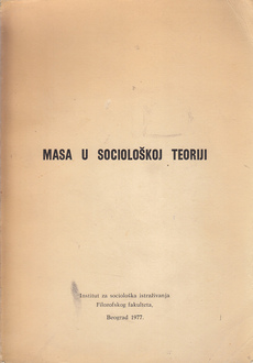 MASA U SOCIOLOŠKOJ TEORIJI-0