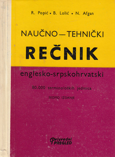 NAUČNO-TEHNIČKI ENGLESKO-SRPSKOHRVATSKI REČNIK-0