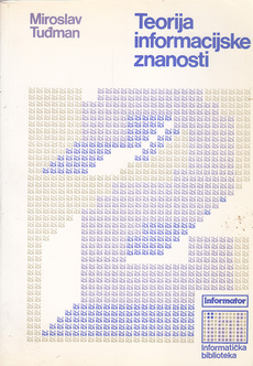 TEORIJA INFORMACIJSKE ZNANOSTI-0