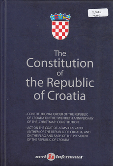 THE CONSTITUTION OF THE REPUBLIC OF CROATIA (eng.)-0