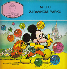 Samoljepljiva slikovnica - MIKI U ZABAVNOM PARKU-0