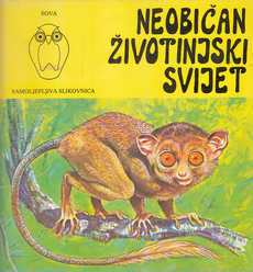 Samoljepljiva slikovnica - NEOBIČAN ŽIVOTINJSKI SVIJET-0