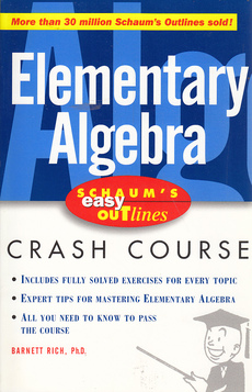 ELEMENTARY ALGEBRA  - crash course-0