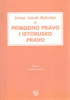 PRIRODNO PRAVO I ISTORIJSKO PRAVO-0