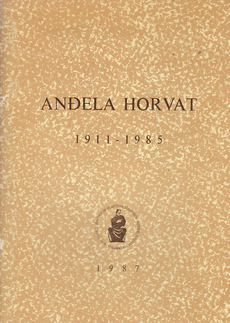 ANĐELA HORVAT 1911-1985-0