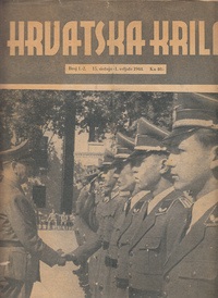 HRVATSKA KRILA, godina 1944, izbor iz godišta 1-16-0