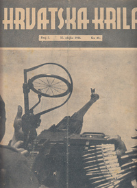 HRVATSKA KRILA, godina 1944, izbor iz godišta 1-16-1