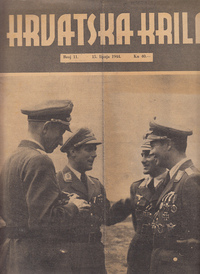 HRVATSKA KRILA, godina 1944, izbor iz godišta 1-16-5