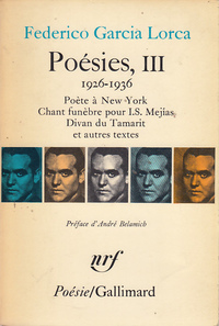 FREDERICO GARCIA LORCA - POESIES I-III (fra.)-2