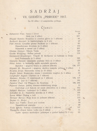 PRIRODA 1916. i 1917. - popularni časopis hrvatskog prirodoslovnog društva u Zagrebu-1