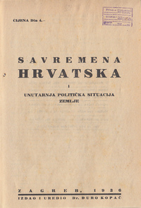 SAVREMENA HRVATSKA I UNUTARNJA POLITIČKA SITUACIJA ZEMLJE1-1