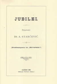 DJELA DR. ANTE STARČEVIĆA - 4.-1