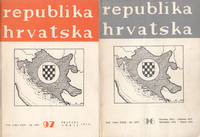 REPUBLIKA HRVATSKA - REPUBLICA CROATA: BR. 96, 97, 98/1974., list za nacionalna i socijalna pitanja - revista social-1