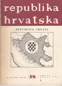 REPUBLIKA HRVATSKA - REPUBLICA CROATA: BR. 96, 97, 98/1974., list za nacionalna i socijalna pitanja - revista social-0