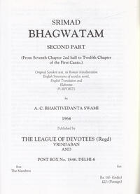 SRIMAD BHAGWATAM - One volume edition 1/3-0