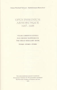 OPUS INSIGNIUM ARMORUMQUE 1687-1688 - VELIKA GRBOVNA KNJIGA I-II-1